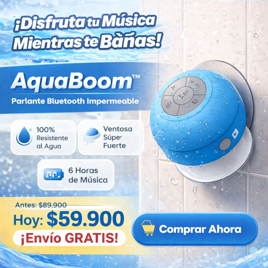 AquaBeat™– Parlante Bluetooth Impermeable